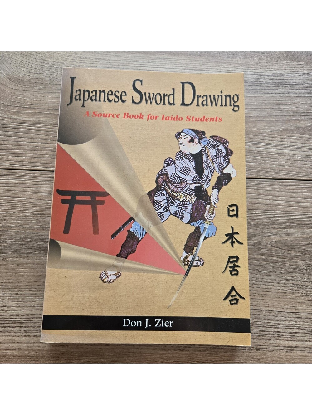 Japanese Sword Drawing Don J Zier 2000 1st Ed Iaido Muso Shinden Ryu Samurai TPB